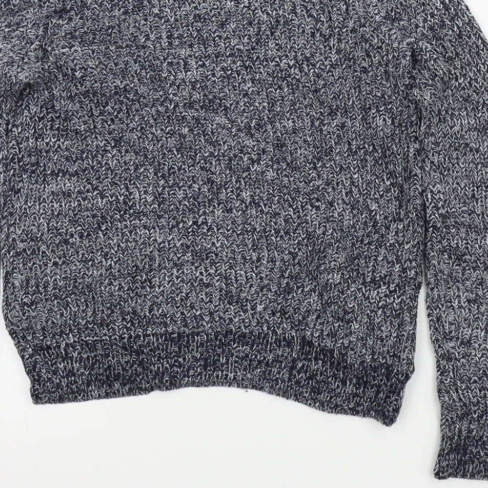 H&M Womens Blue   Pullover Jumper Size XS