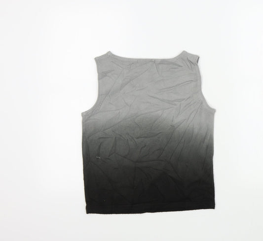Nouveau Edition Womens Grey   Vest Jumper Size M