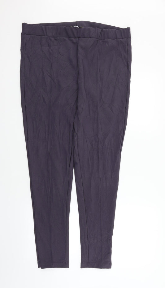 ananor Womens Purple   Trousers  Size 20 L28 in