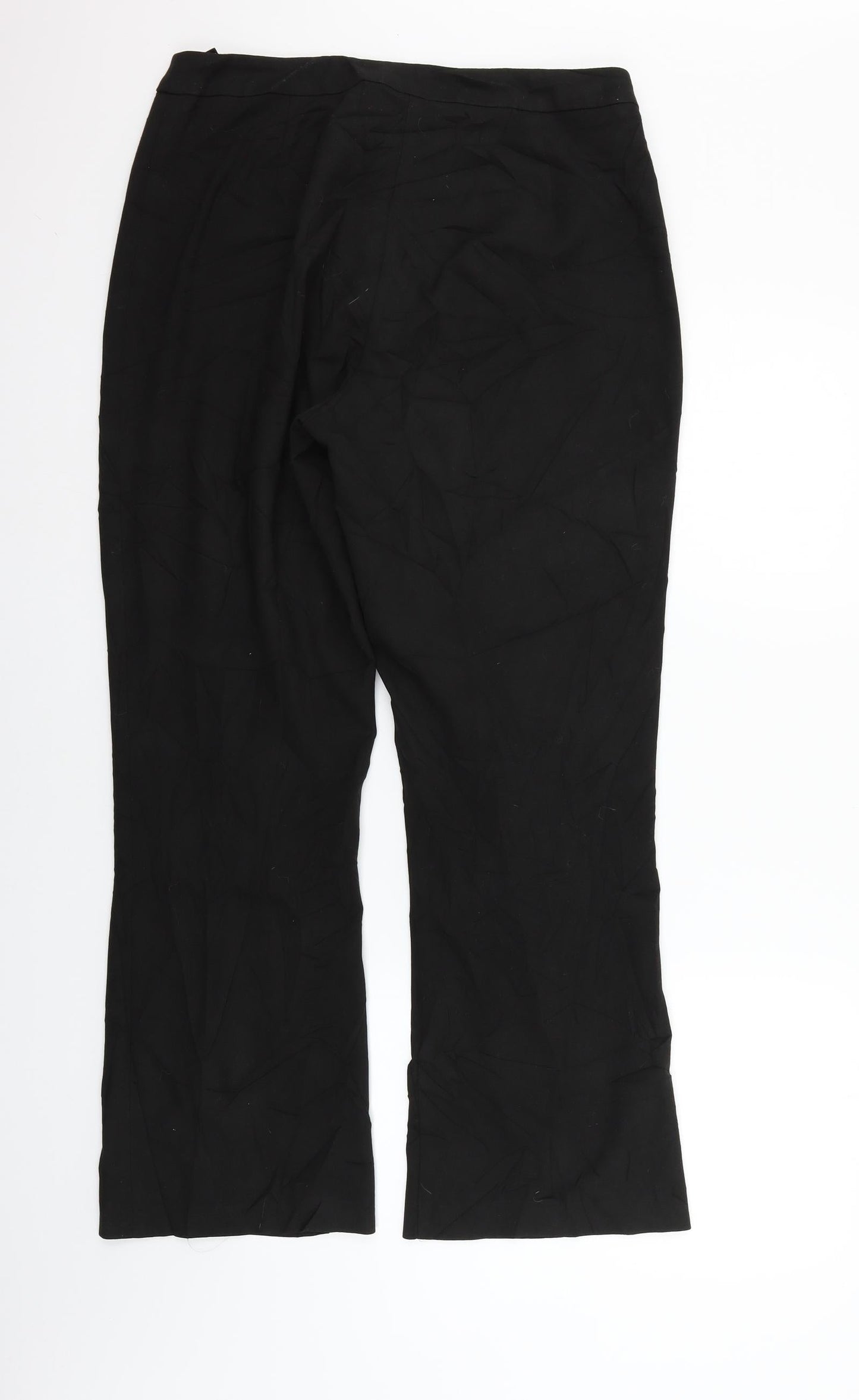 BHS Womens Black   Trousers  Size 14 L29 in