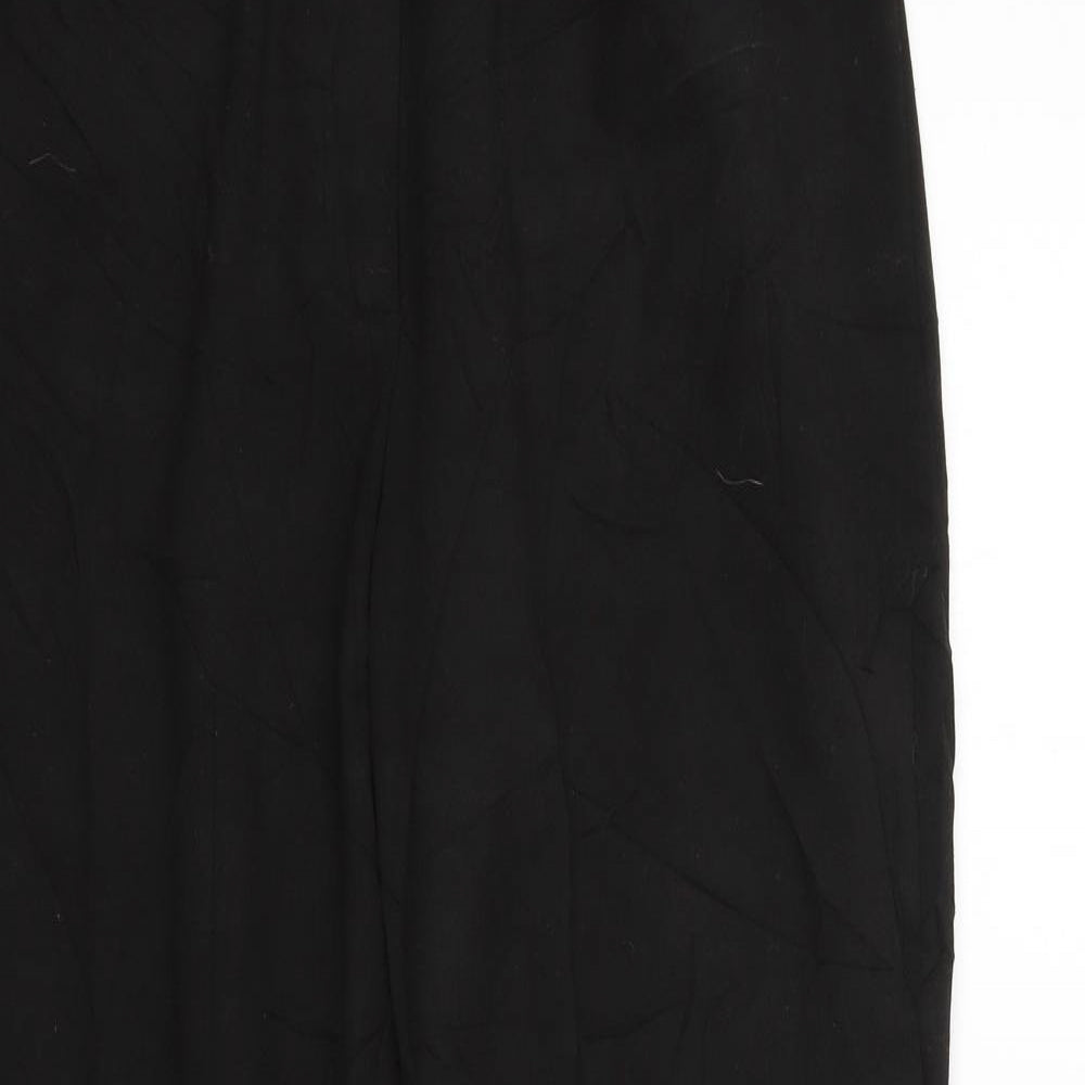 BHS Womens Black   Trousers  Size 14 L29 in