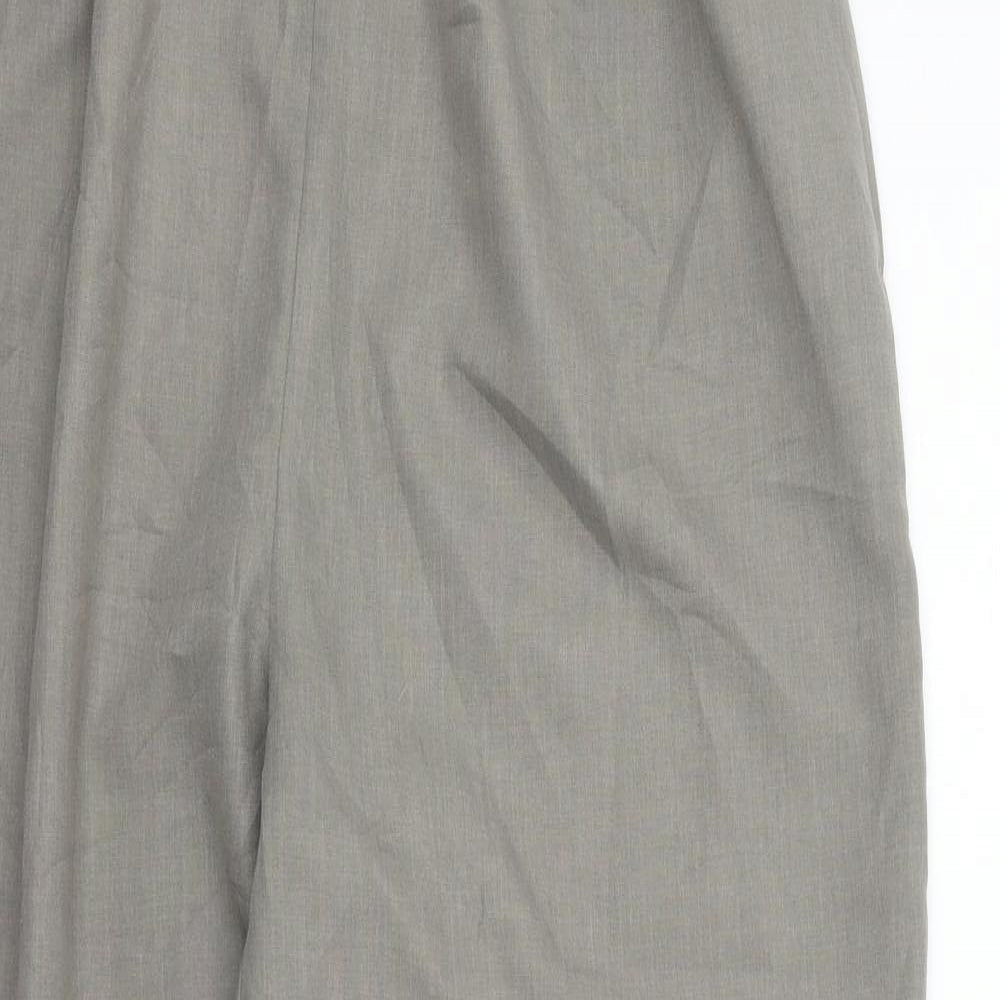 BHS Womens Green   Trousers  Size 14 L25 in