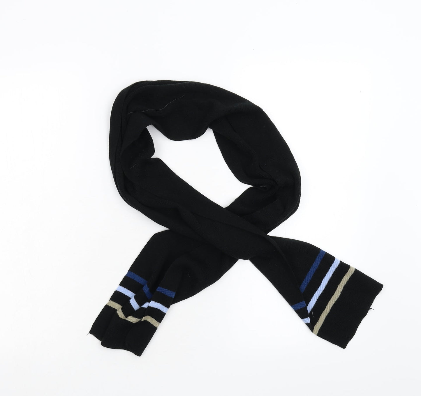 Preworn Unisex Blue   Scarf  One Size
