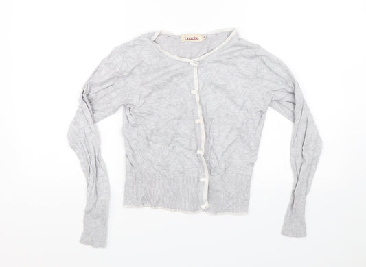 Louche Womens Grey   Cardigan Jumper Size 12