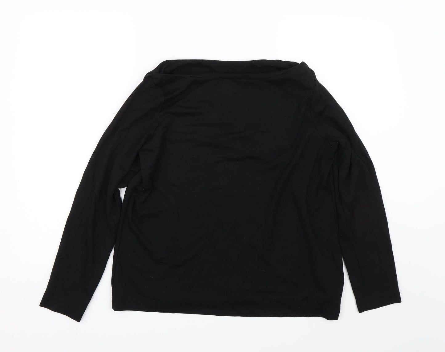 M&S Womens Black   Pullover Jumper Size M