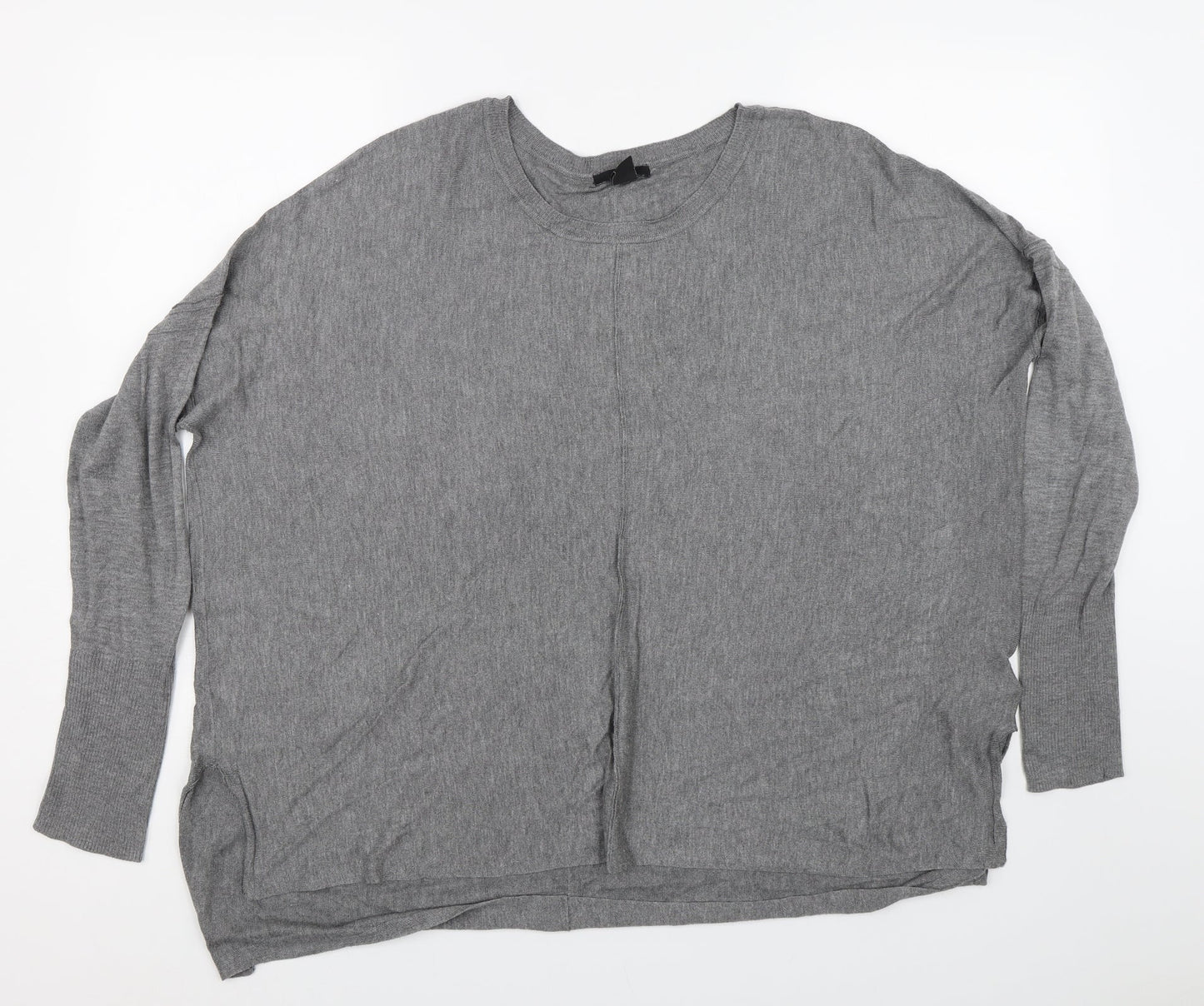 H&M Womens Grey   Pullover Jumper Size M