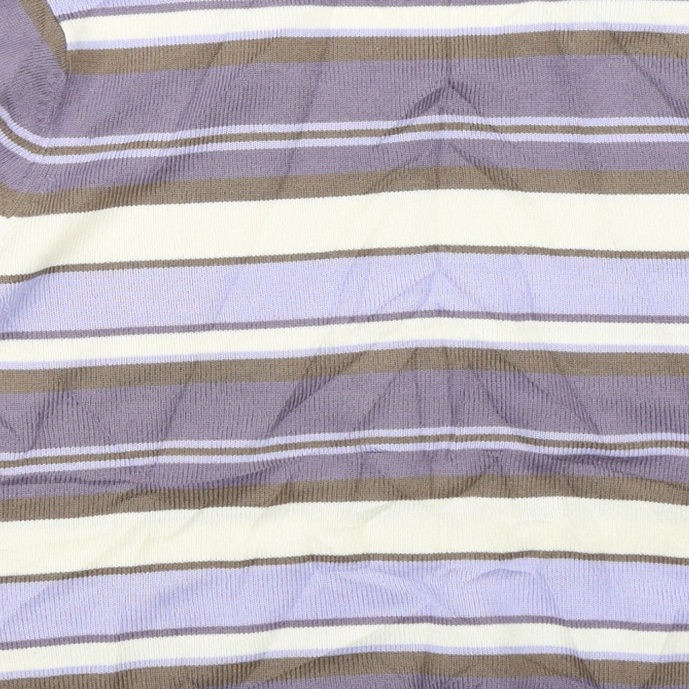 Matalan Womens Multicoloured Striped  Pullover Jumper Size 14