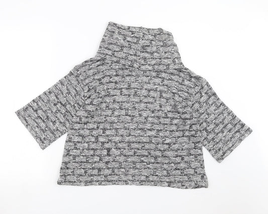 Principles Womens Grey  Knit Pullover Jumper Size 14