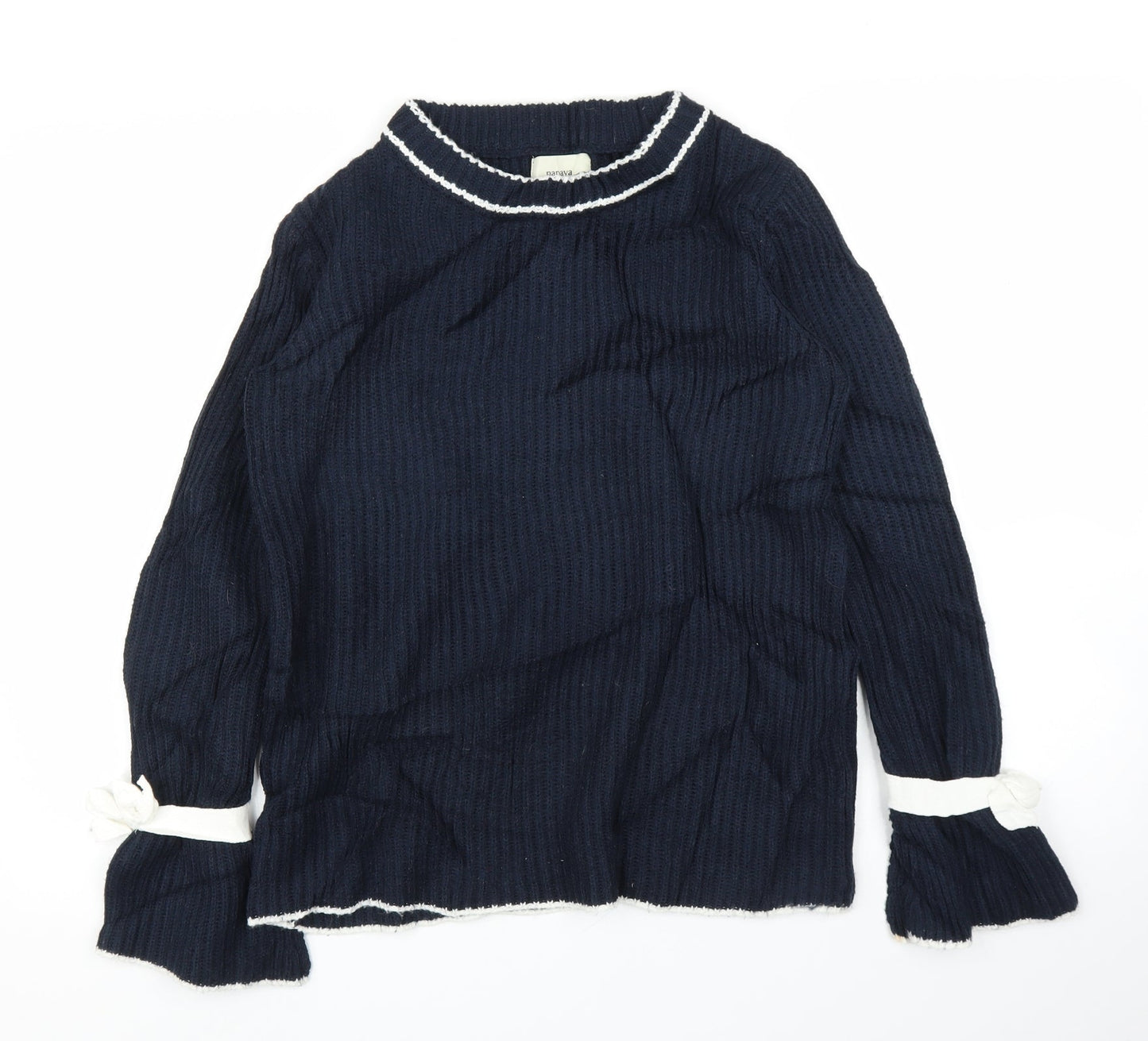 Papaya Womens Blue   Pullover Jumper Size S