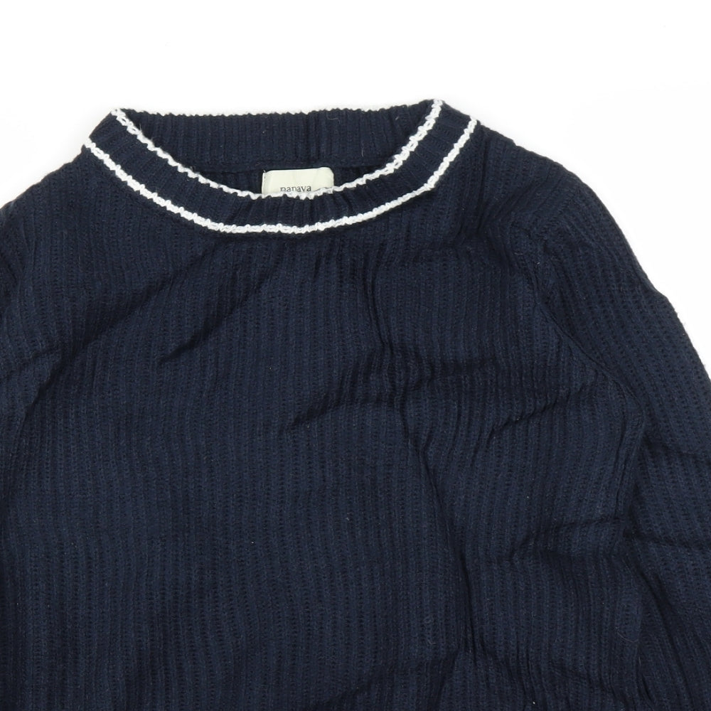 Papaya Womens Blue   Pullover Jumper Size S