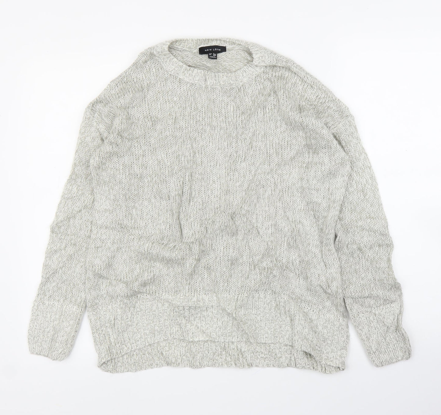New Look Womens Grey   Pullover Jumper Size S