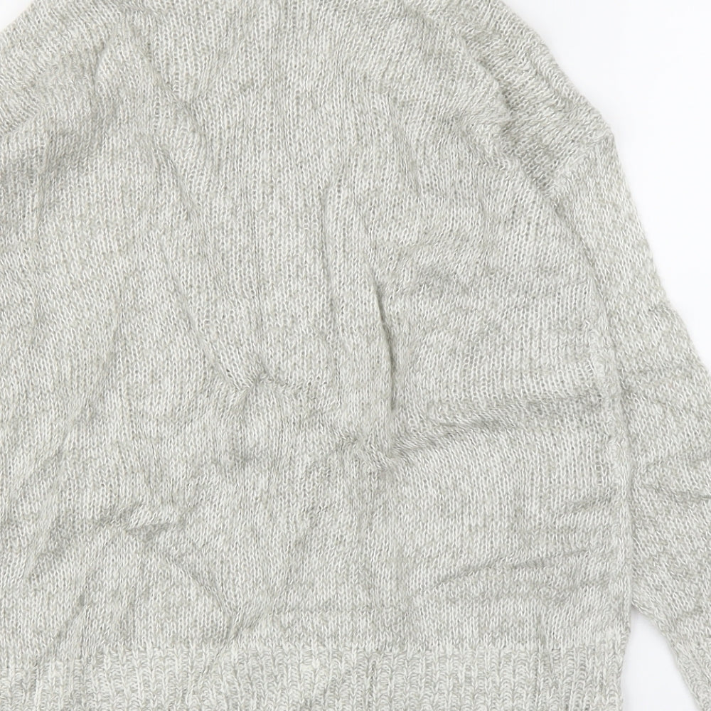 New Look Womens Grey   Pullover Jumper Size S
