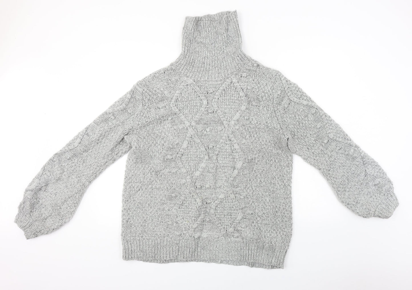 Papaya  Womens Grey   Pullover Jumper Size L