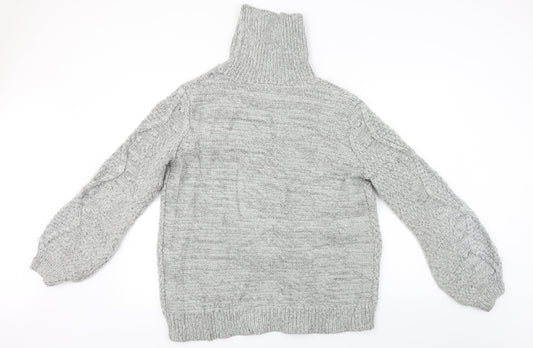 Papaya  Womens Grey   Pullover Jumper Size L