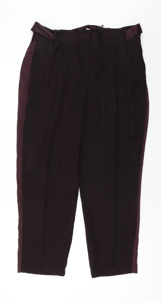 NEXT  Womens Purple   Trousers  Size 16 L26 in