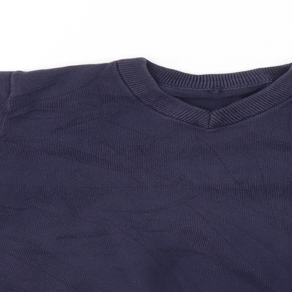 George  Girls Blue   Pullover Jumper Size 5-6 Years
