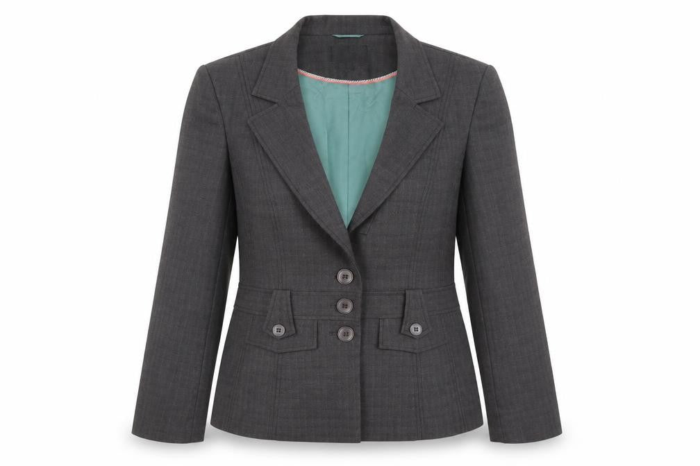 NEXT Womens Grey   Jacket Blazer Size 14