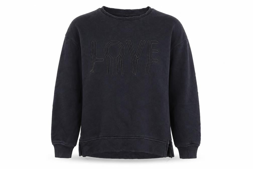 Zara Kids Girls Blue   Pullover Jumper Size 10 Years  - Love