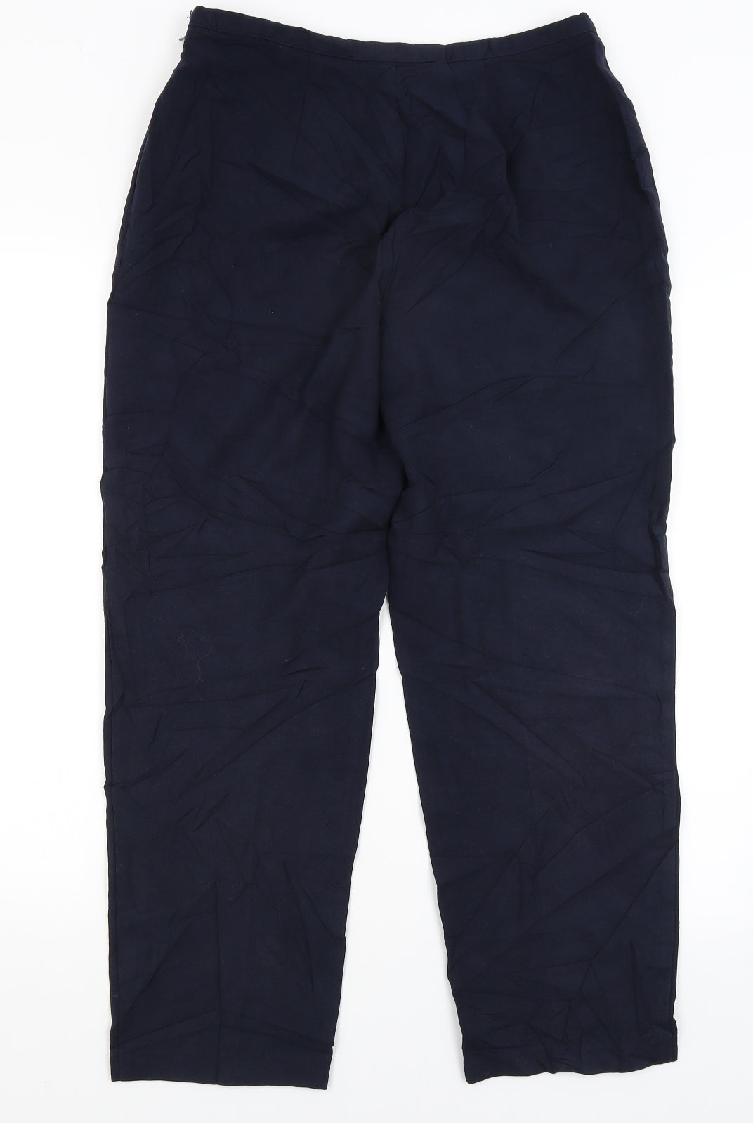 BHS Womens Blue   Trousers  Size 14 L26 in