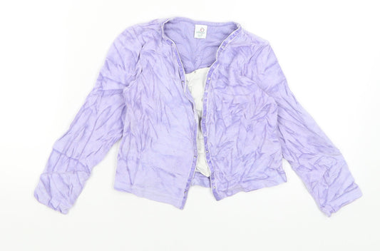 Adams Girls Purple   Pullover Jumper Size 4 Years