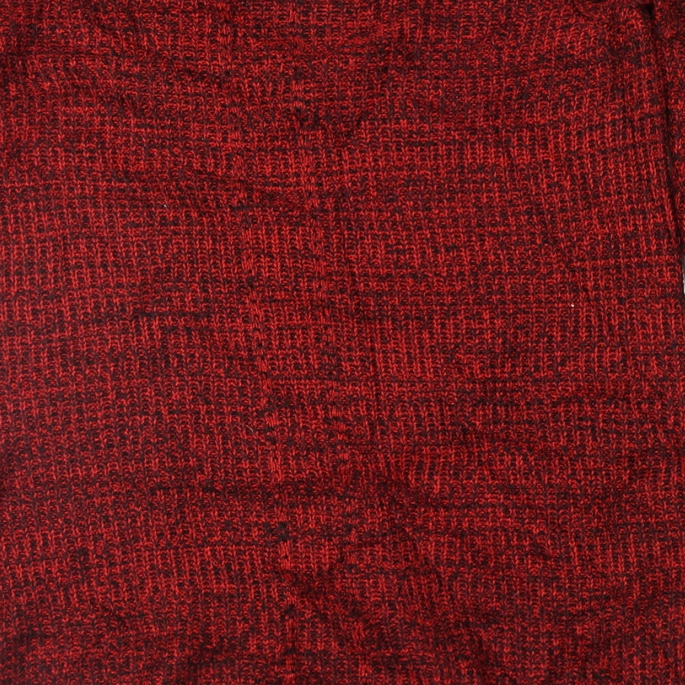 Design 365 Womens Red   Pullover Jumper Size M