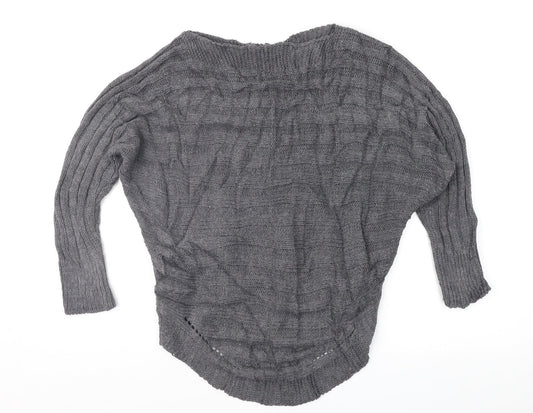 New Look Womens Grey   Pullover Jumper Size M