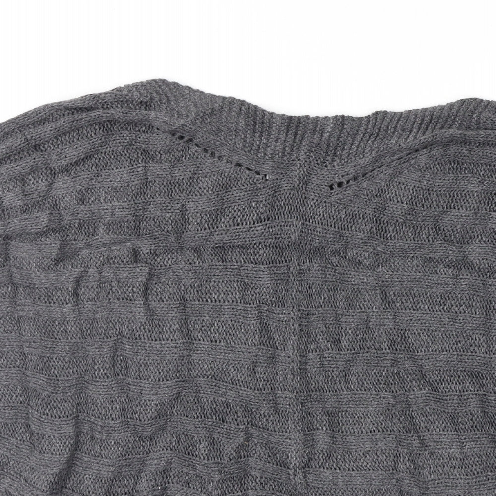 New Look Womens Grey   Pullover Jumper Size M