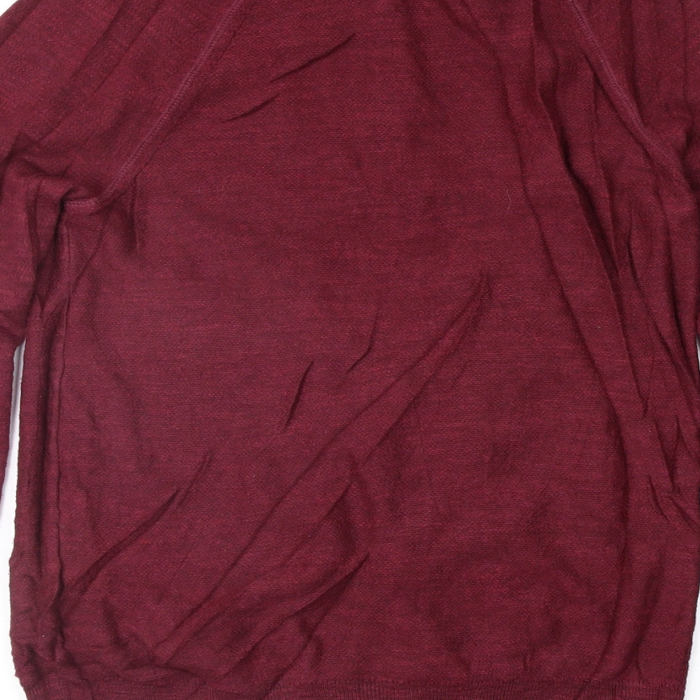 Marks and Spencer Mens Purple   Pullover Jumper Size S