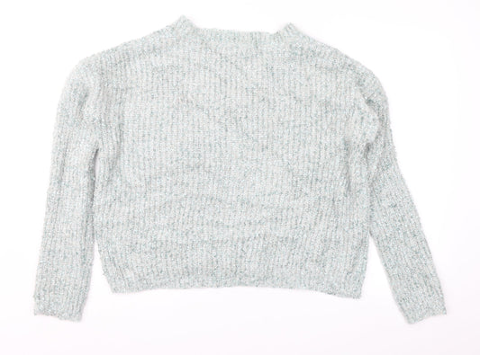 Fashion Union Womens Green   Pullover Jumper Size 8