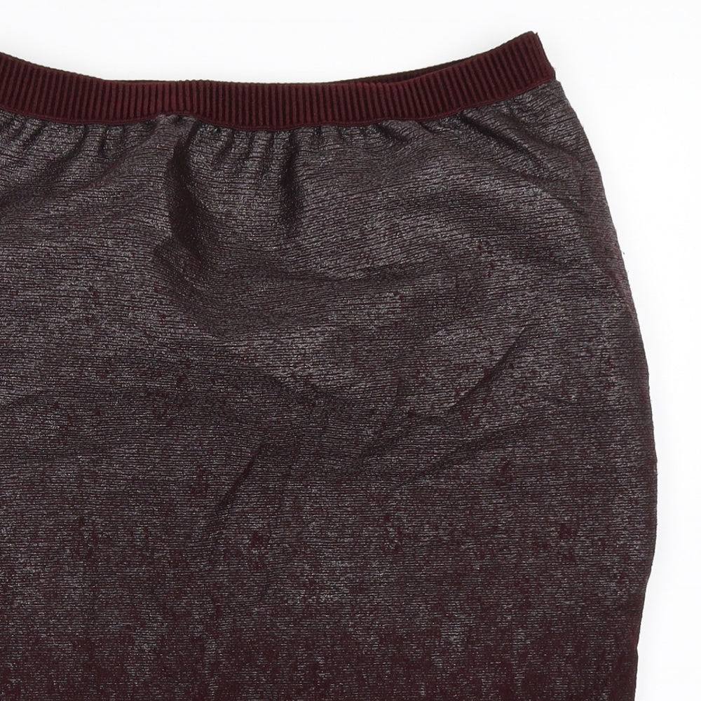 H&M Womens Red   Straight & Pencil Skirt Size 38
