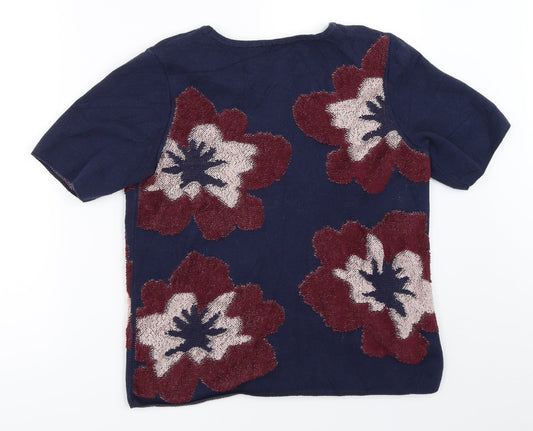 Per Una Womens Blue   Pullover Jumper Size 12