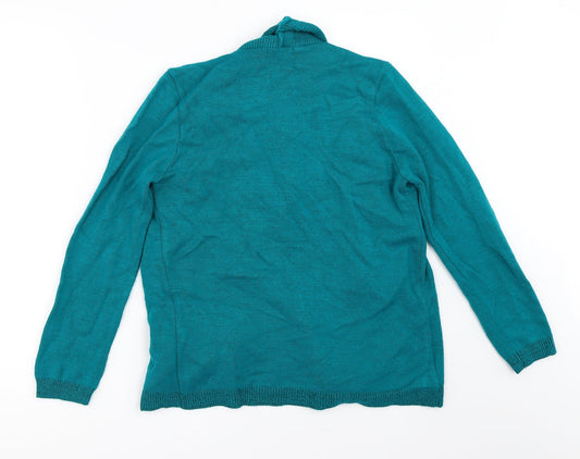 Insight Womens Blue   Cardigan Jumper Size S