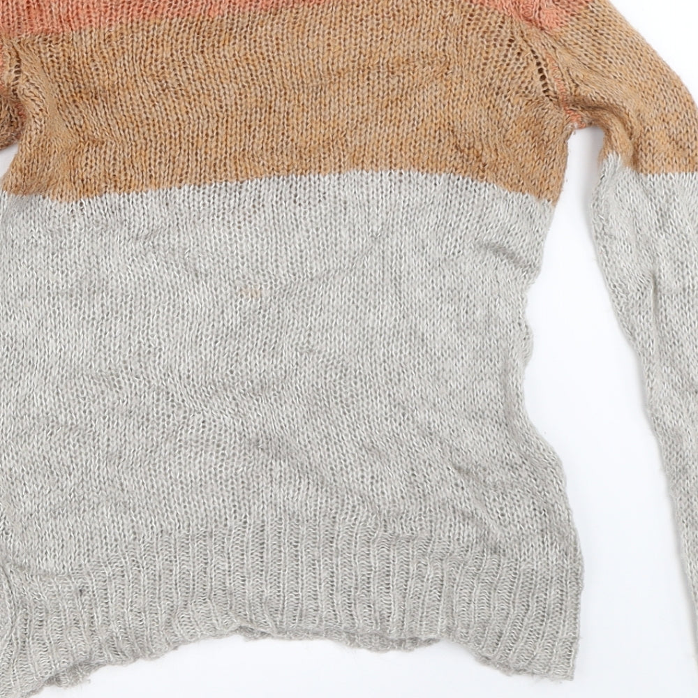 Dorothy Perkins Womens Grey   Pullover Jumper Size 10