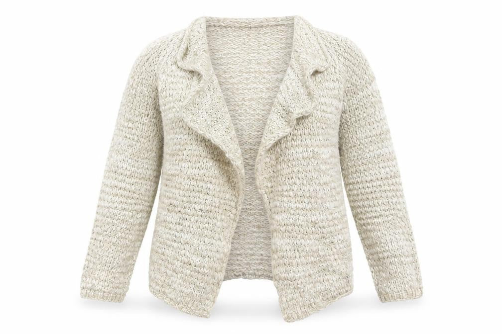 New Look Womens Beige   Cardigan Jumper Size S
