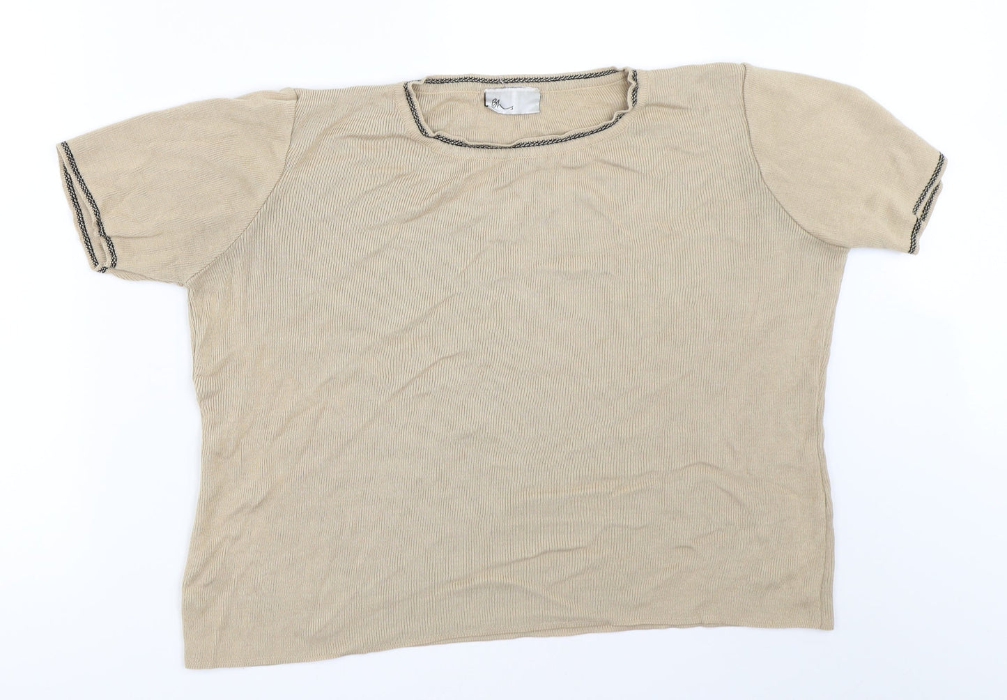 BHS Womens Beige   Pullover Jumper Size 16