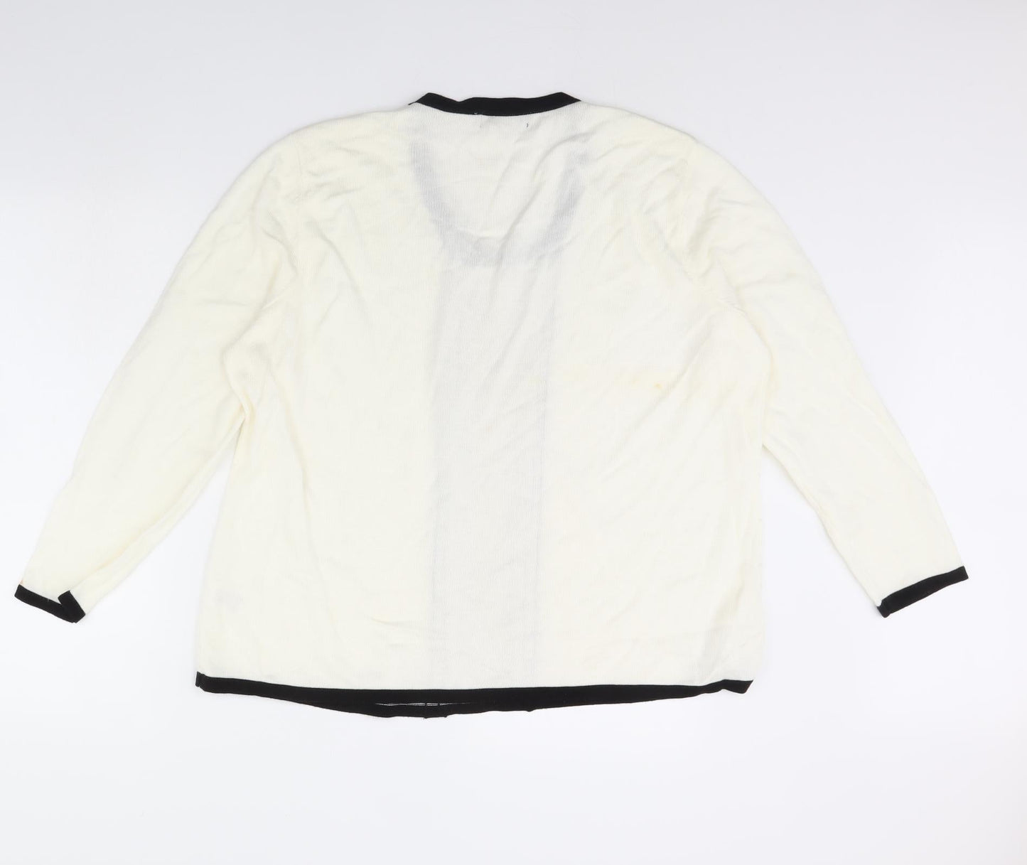 BM Womens Ivory   Pullover Jumper Size XL