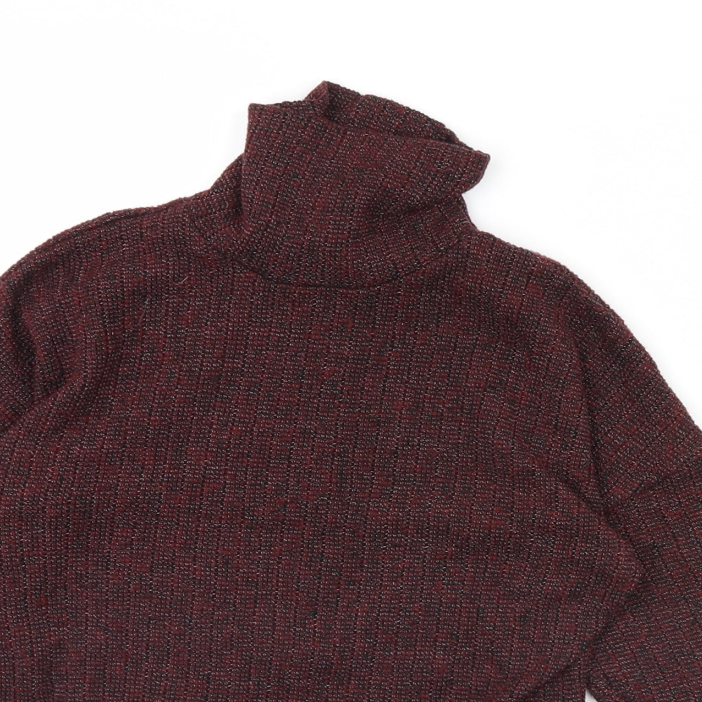 Topshop Womens Red   Pullover Jumper Size 6