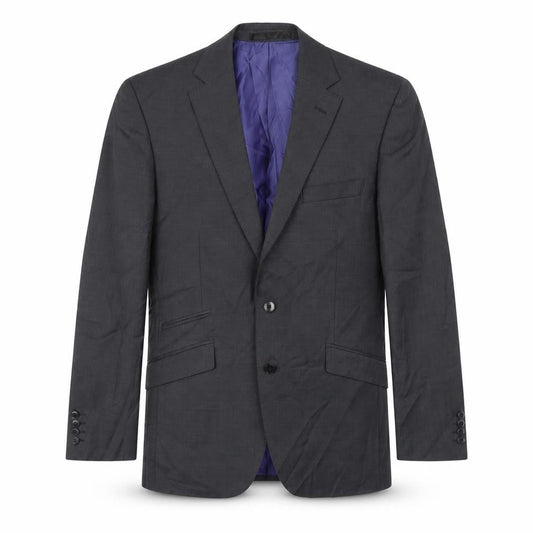 M&S Mens Grey   Jacket Blazer Size M  - Shoulder Pads