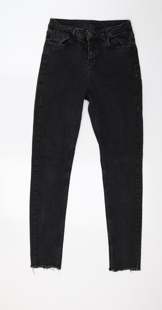 Tigerhill Womens Black   Skinny Jeans Size 26 L26 in