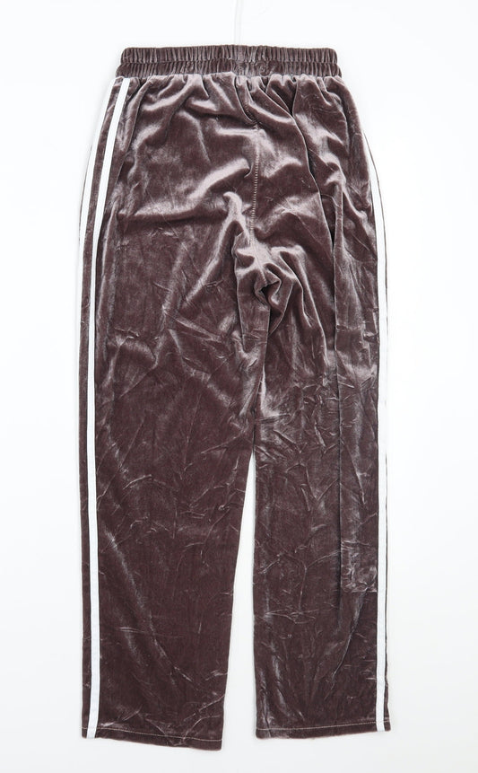 Preworn Womens Purple   Sweatpants Trousers Size 8 L26 in