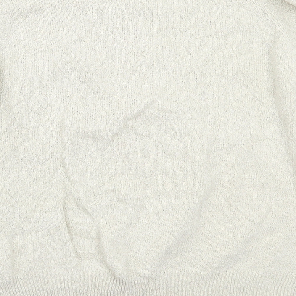 Berkertex Womens Beige Floral  Pullover Jumper Size 16