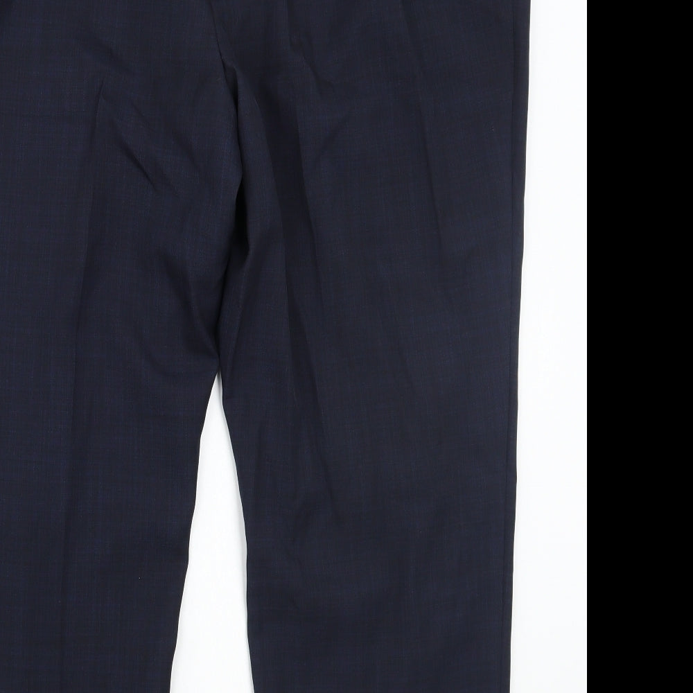 Marks and Spencer Womens Blue   Trousers  Size 22 L27 in