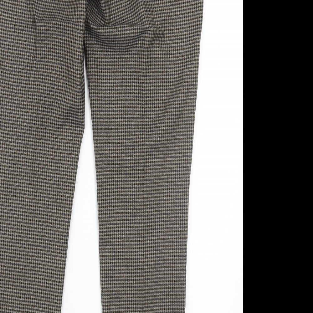Zara Womens Brown   Trousers  Size S L28 in