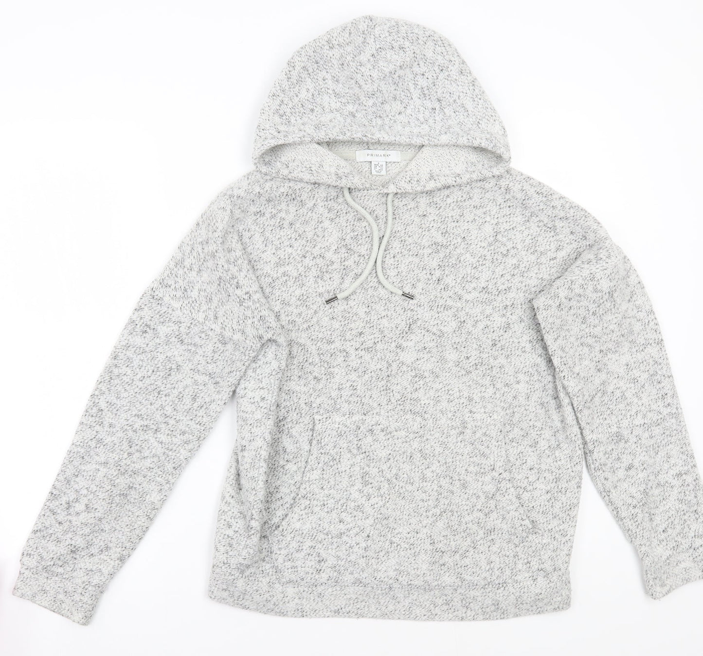 Primark Womens Grey   Pullover Hoodie Size S