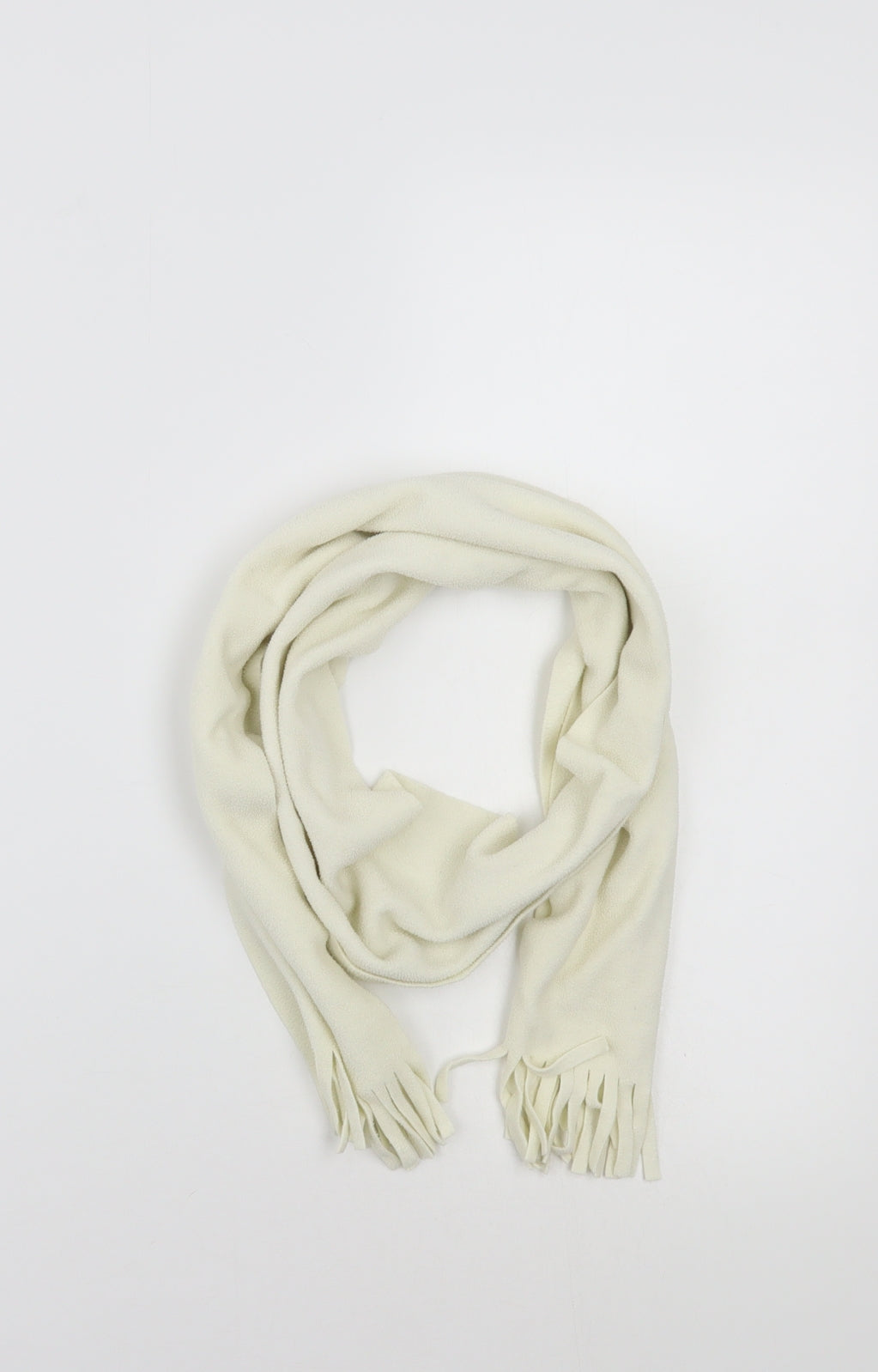 Preworn Womens White    Scarf
