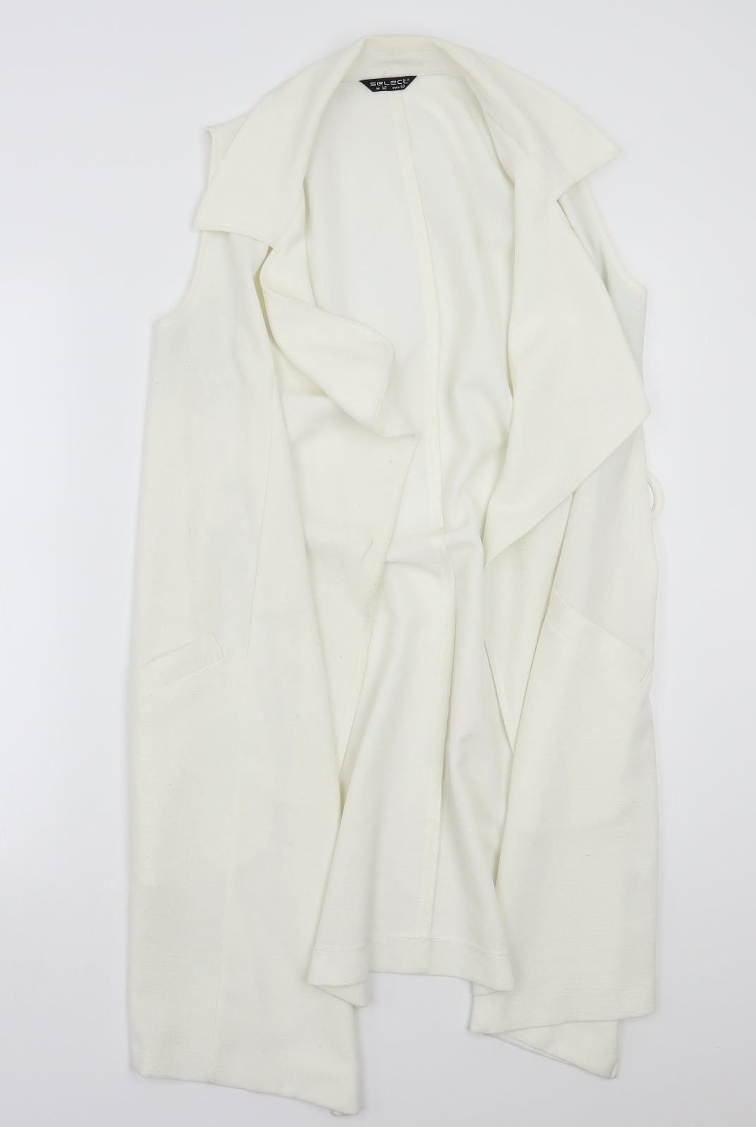 Select Womens White   Cardigan Jumper Size 12