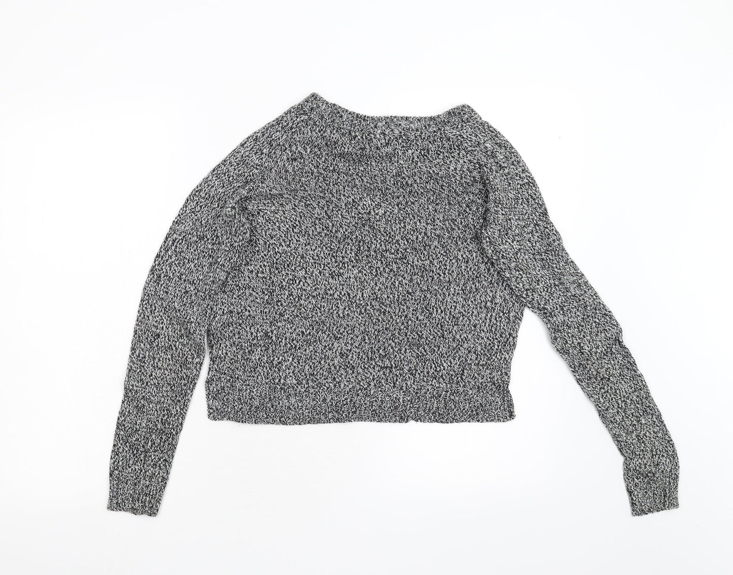 Divided Womens Grey  Knit Pullover Jumper Size XS