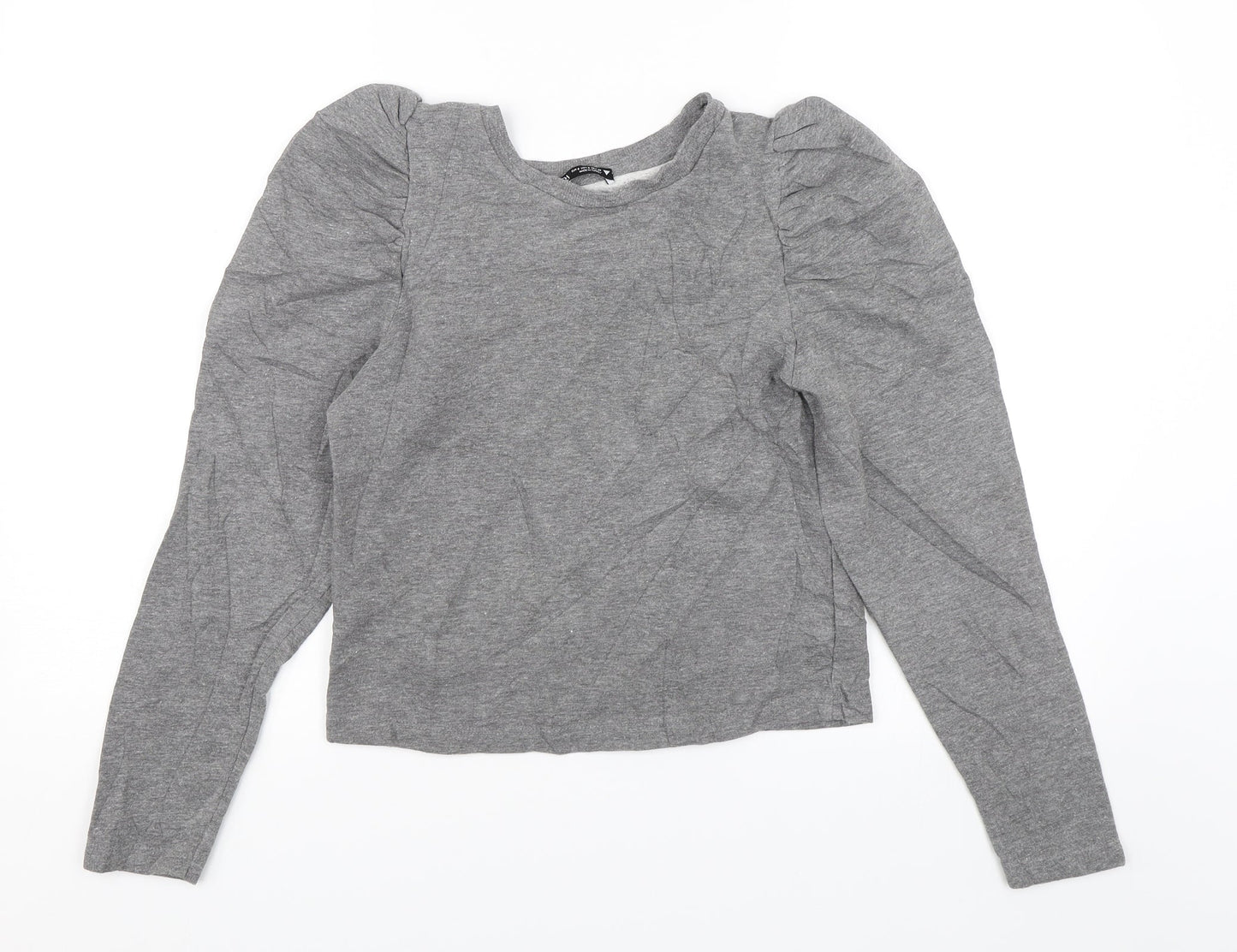 Zara Womens Grey   Pullover Jumper Size S
