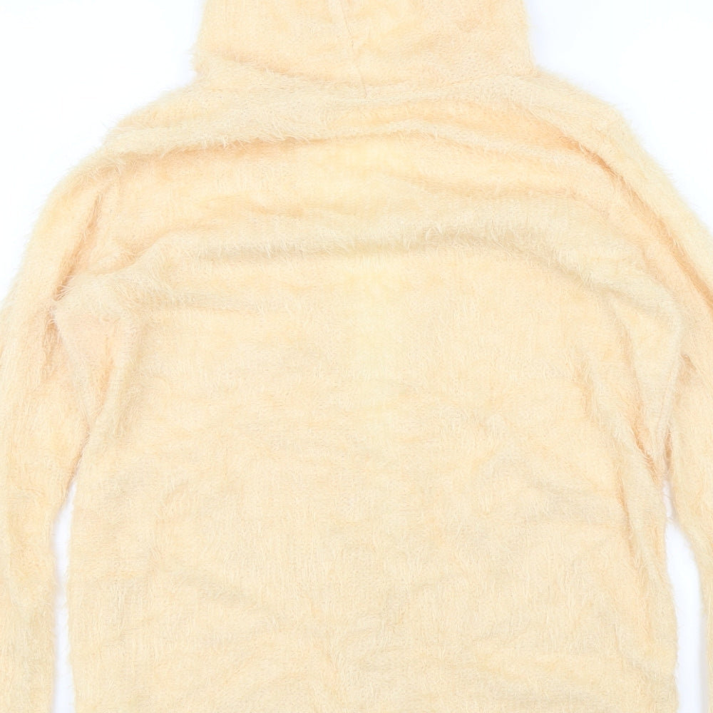 Preworn Womens Orange   Shrug Jumper Size S