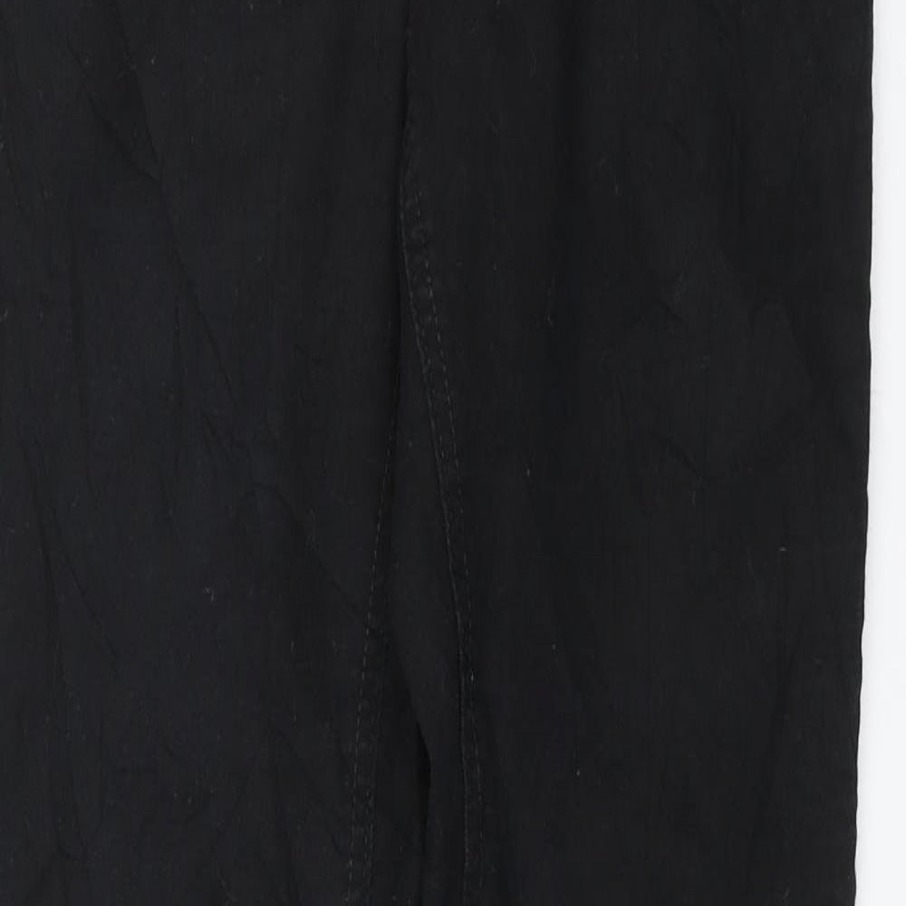 H&M Womens Black  Denim Jegging Jeans Size 6 L28 in